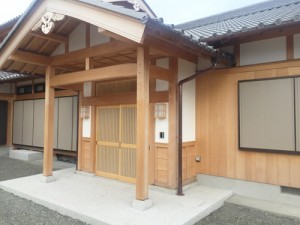 伝統建築　社寺　漆喰