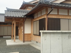 城かべ　社寺